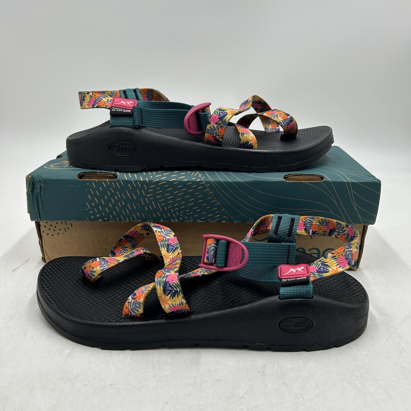 Sandalias Chaco Z/Cloud 2 para hombre talla 11 suela Vibram con tiras zapatos de senderismo al aire libre