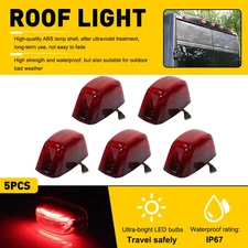 5-10pcs Set Front & Rear Roof Cab Marker Light For 2014-2023 Dodge RAM Promaster