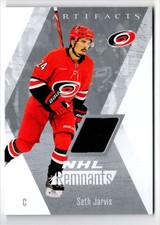 2025-26 Upper Deck Artifacts NHL Remnants Seth Jarvis Jersey Carolina Hurricanes
