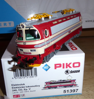 Piko 51397 H0 Dcc-Sound Elektrolok Br 240 Laminatka Der Cd Epoche 5/6 Led In Ovp
