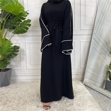 Dubai Women Muslim Abaya Turkey Kaftan Long Robes Cocktail Party Caftan Islamic