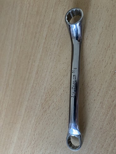 Snap-on XS1214 12 point Ring Spanner - 3/8 7/16