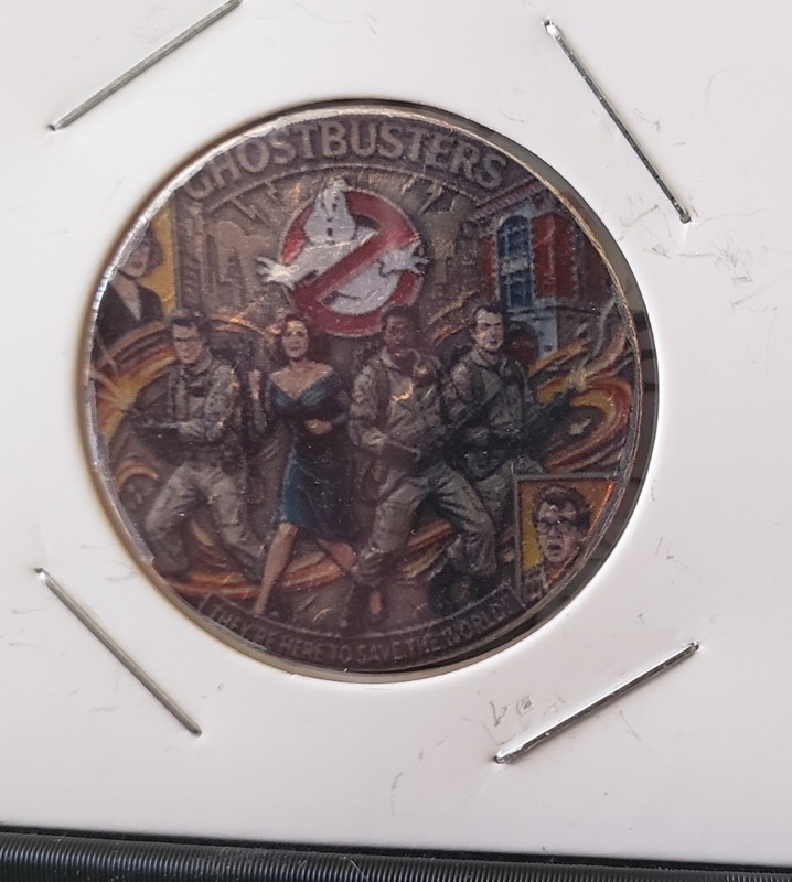 Ghostbusters Color Kennedy Half Dollar