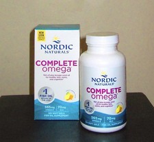 Nordic Naturals-Complete Omega Fish Oil Supplement-120 soft gels
