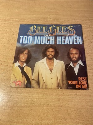 7'' BEE GEES * Too Much Heaven (MINT-) HARD COVER FRANCE