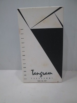 HELENE CURTIS TANGRAM POUR HOMME Profumo Eau De Toilette 100ml Splash -Vintage