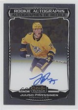 2022-23 O-Pee-Chee Platinum Rookie Auto Juuso Parssinen #R-PA Auto 8c4
