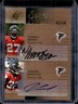 2009 SPx Thomas Brown Jerious Norwood Super Scripts Dual Auto #/50 Falcons