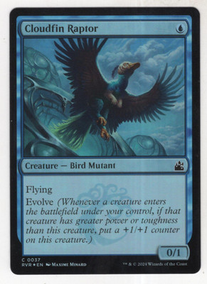 MTG Ravnica Remastered Foil Karte #37 Cloudfin Raptor