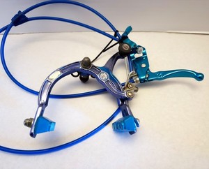 Dia Compe Mx 1000 blue Rear Brake Caliper dated 02/82 Vintage Old School Bmx