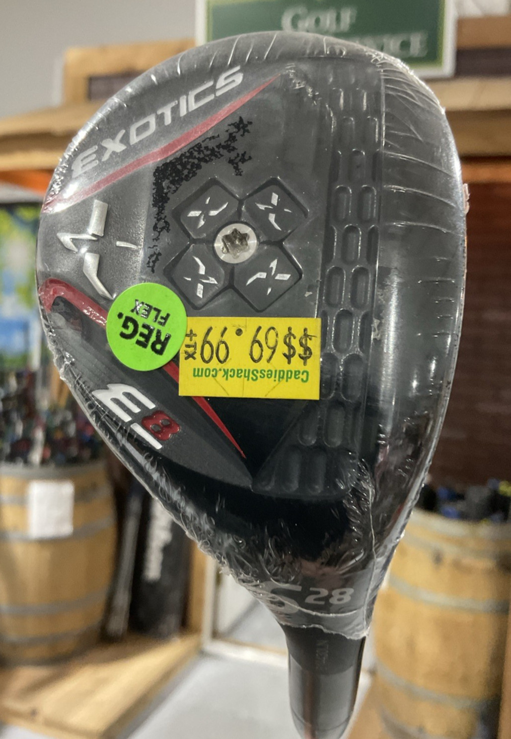 Tour Edge EXOTICS E8 28&deg; #6 Hybrid 39" HOT LAUNCH 60 Regula