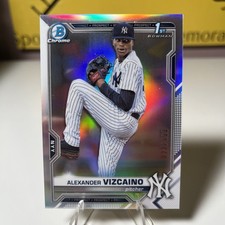 2021 Bowman Chrome - Prospects Alexander Vizcaino #BCP-212 Refractor /499 (RC)