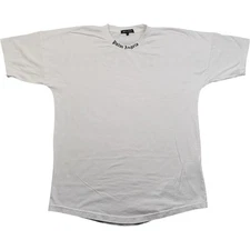 Palm Angels T Shirt Large Men's White Cotton Street Wear Oversized Y2k
