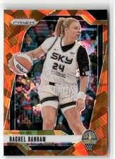 2024 Panini Prizm WNBA #25 Rachel Banham Orange Ice