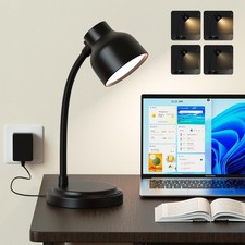 LED Desk Lamp for Office Home,Table lamp,Desk Lamp for College Dorm Room,4 Br...