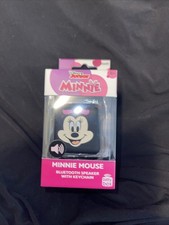 Disney Minnie Mouse Bitty Boomers Box Bluetooth Mini-Speaker with Keychain NEW