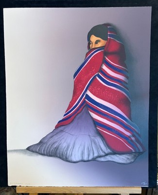 RC Gorman original Lithograph  Taos Shadows  129/200