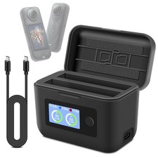 360 X5 Battery Charger Compatible for Insta360 X5 Accessories
