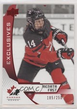 2019 Upper Deck Team Canada Juniors Exclusives 185/250 Renata Fast #56 0a4