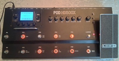 Line 6 POD HD500X Multi Effects Processor & Amp Modeler Floorboard Pedal