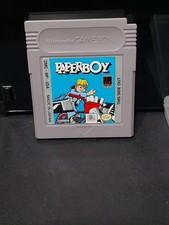 Paperboy (Nintendo Game Boy, 1990) Cartride And Case .