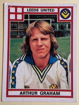 Panini Football 78 - Arthur Graham Leeds United Football Sticker 169 