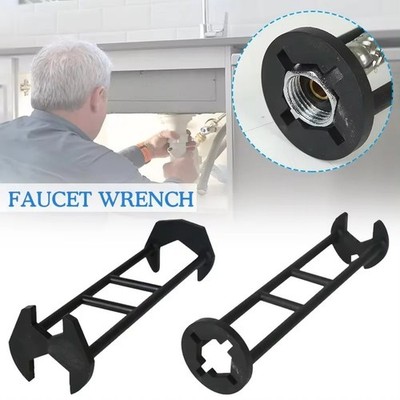 2Pack(4Pcs Multifunctional Sink Wrench-New Faucet Tools Plumbing Fat ship