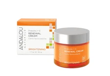 Andalou Naturals Probiotic + C Renewal Cream 1.7oz Vitamin C Face Moisturizer