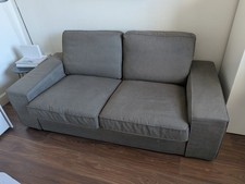 IKEA Kivik 2 Seater Sofa COVERS Tibbleby beige/grey