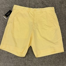Polo Ralph Lauren Performance Shorts Mens 33 Yellow Golf Tailored Fit NEW 98