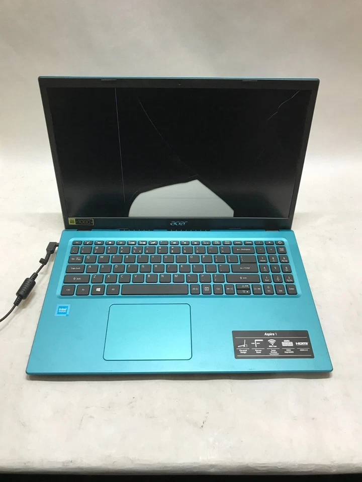 Acer Aspire A115-32 15" Intel Celeron 8GB RAM SIN SSD/OS Para Piezas agrietadas!! - DW Foto 3 de 4