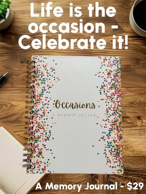 Memory Journal to Capture The Who What When and Where of Life s Occasions New