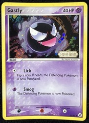 Gastly 52/92 EX Legend Maker Reverse Holo