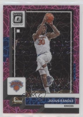 2022-23 Panini Donruss Optic Pink Velocity Prizm 75/79 Julius Randle #23 0v5o