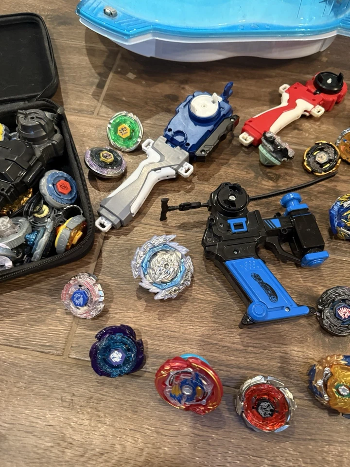 Metal Fusion Metal Master Burst Beyblade Lote Colección 66 Beyblades Raro Foto 3 de 4