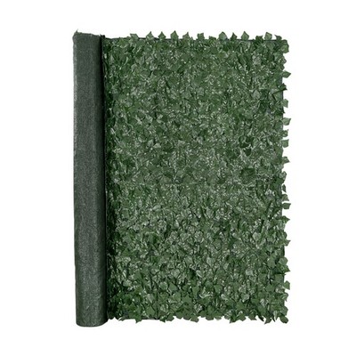 Froadp Knstlicher Efeu Sichtschutzzaun 100x600 Cm  Realistischer Balkon  Sichtschutz Mit Kabelbindern, Blickdichter Heckenzaun Fr Garten & Terrasse