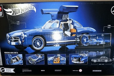 Mattel Brick Shop Hot Wheels Mercedes-Benz 300 SL (1600 Pieces