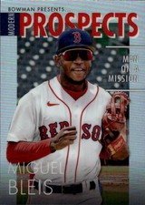 2023 Bowman Miguel Bleis #MP-5 Modern Prospects Boston Red Sox 3F