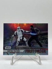 2020 Topps Chrome Star Wars Perspectives First Order Traitors Card REFRACTOR