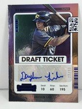 daylen lile 2021 contenders rookie draft ticket auto nationals #DT2-DL