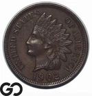 1902 Indian Head Cent Penny, Choice Unc+ BN