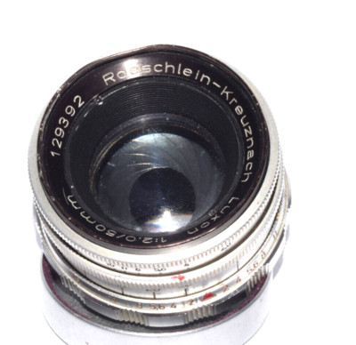 w*4様 116Roeschlein-Kreuznach Luxon 50mmf Roeschlein Kreuznach Luxon 2/50mm Screw39 Lens | eBay