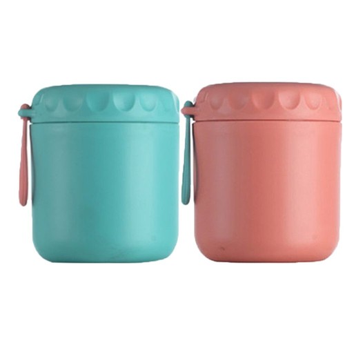 Thermos Travel Food Flask Soup Heat Tool Lunch Vacuum Storage Cup Soup