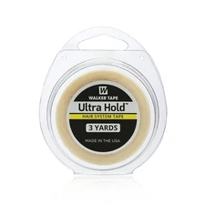 Walker Ultra Hold Double Side Roll Tape Toupee Hairpiece System Wigs 1'x3 3/4'x3