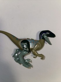 Lego Jurassic World 75917 Raptor Rampage Blue Velociraptor Dinosaur Dark Green.