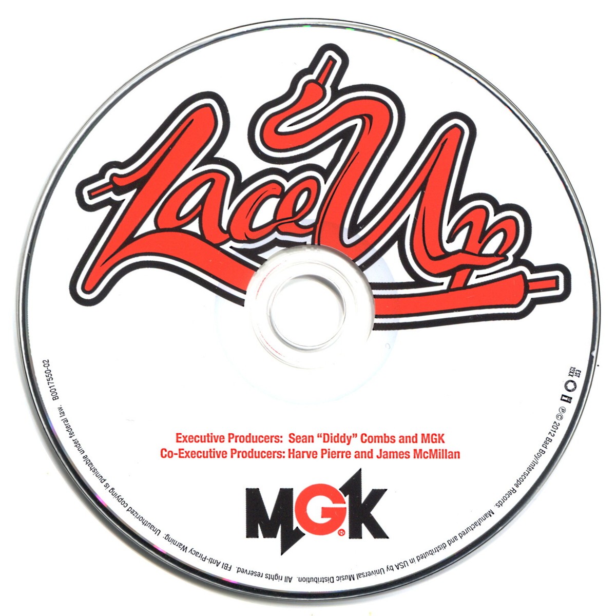 【mgk】 MACHINE GUN KELLY Lace Up CLEAN VERSION MGK CD Wild Boy
