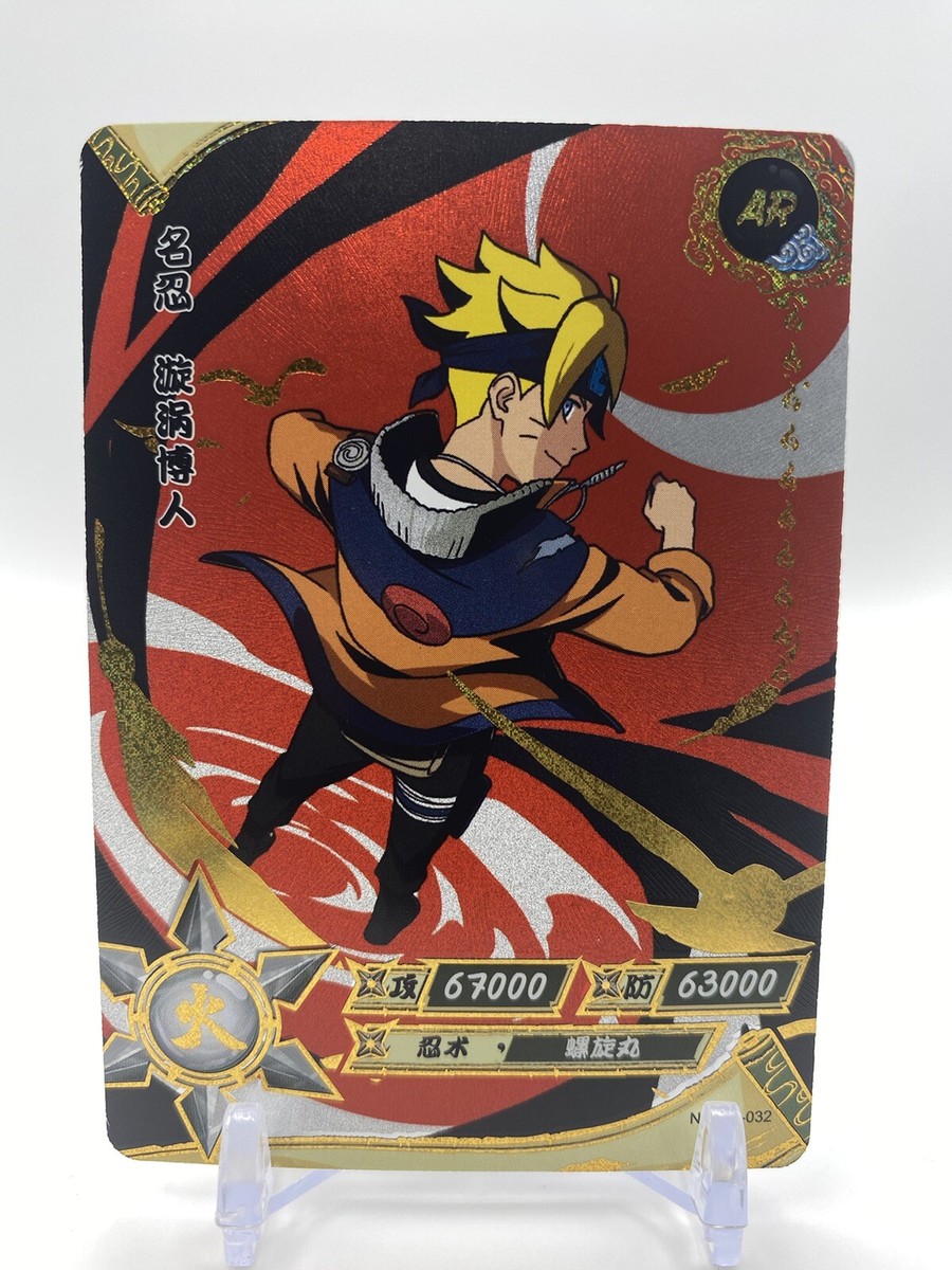 Naruto Kayou CCG Boruto Uzumaki AR 32 TCG NR-AR-032 NM Fresh Pull
