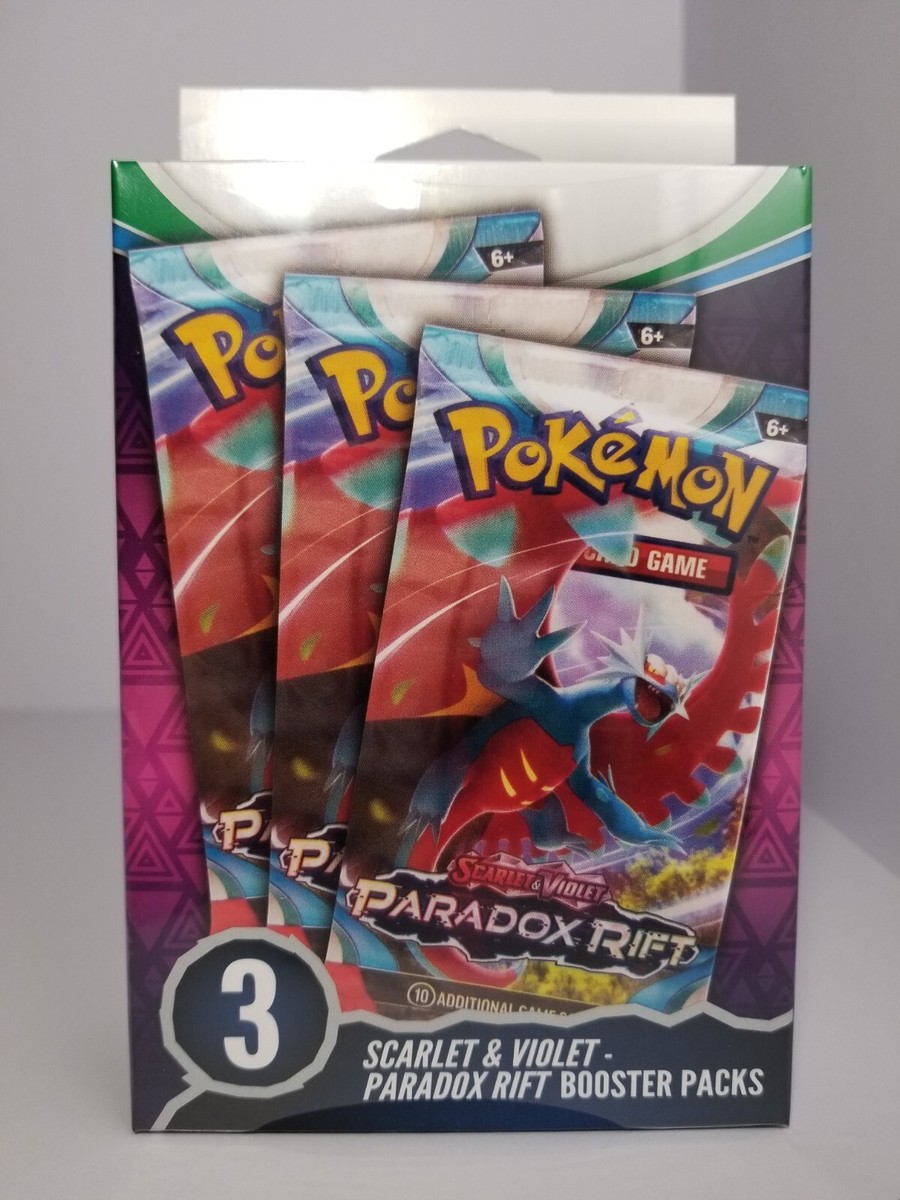 paradox rift booster box retail price update (last 3 months). This set is out of rotation and likely out of print, but prices are still relatively low compared to other Scarlet & Violet sets Each pack contains 10 additional game cards New Ancient and Future Pokmon and type Pokemon Paradox Rift 3 Pack