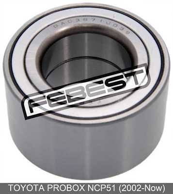 Front Wheel Bearing 38X71X39 For Toyota Probox Ncp51 (2002-Now) | eBay