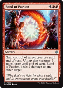 Bond of Passion - Foil x1 - War of the Spark - NM-Mint, English - War of the Spa